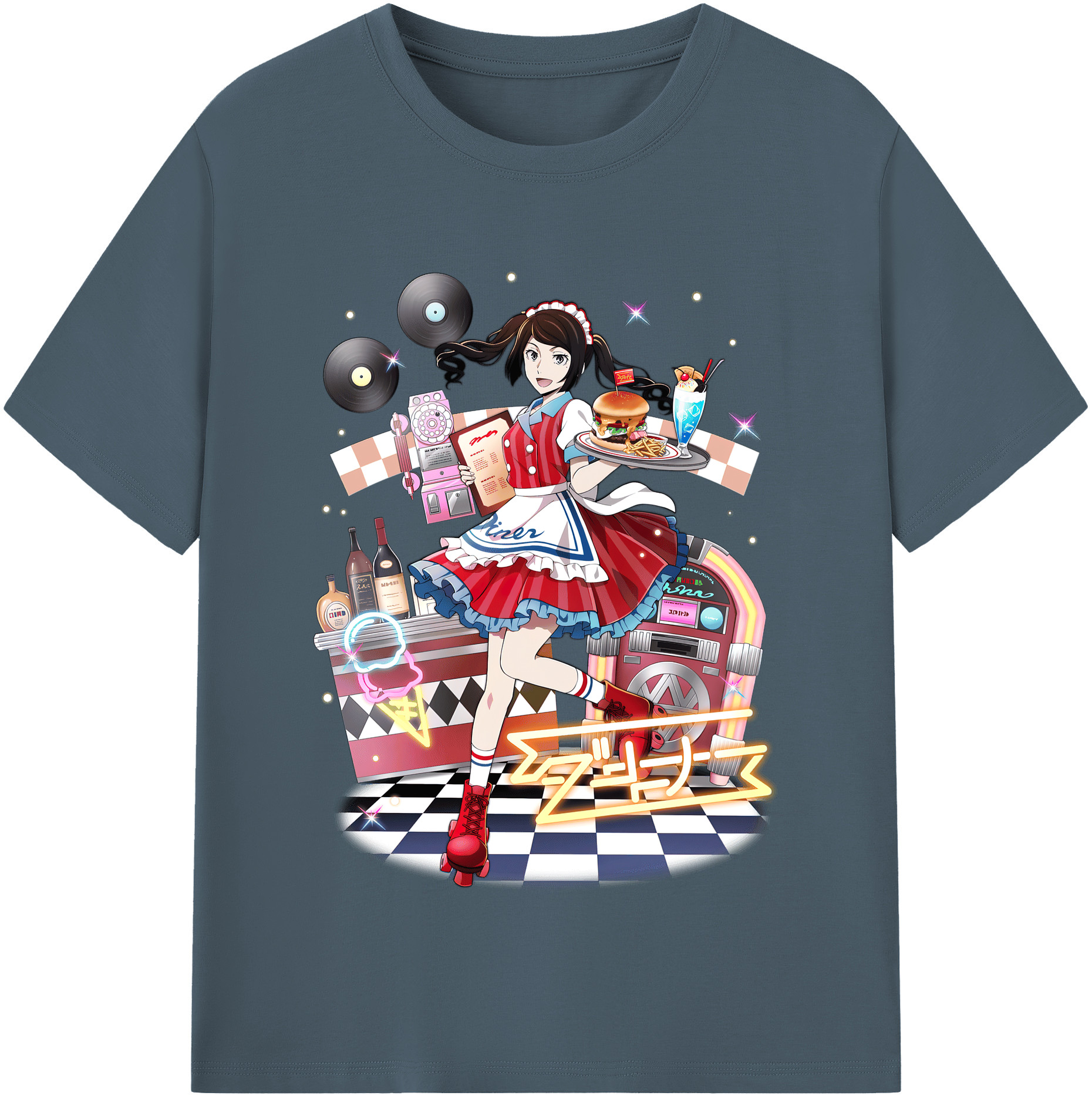 （画像用） 文豪ストレイドッグス Bungo Stray Dogs 綿100％半袖Tシャツ（フロントプリント）